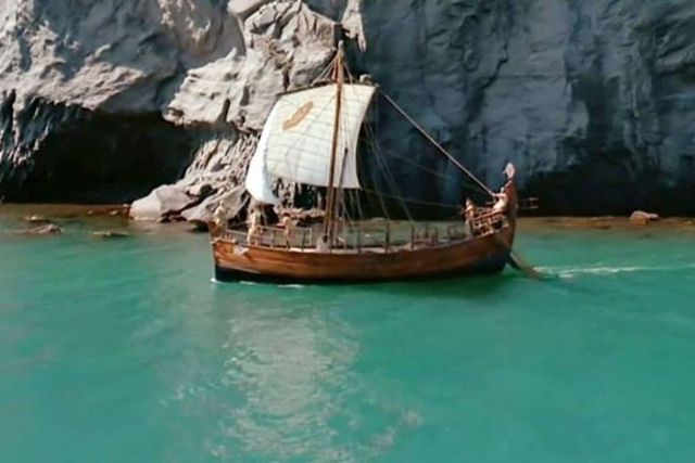 Dokos Island - Ancient cargo ship